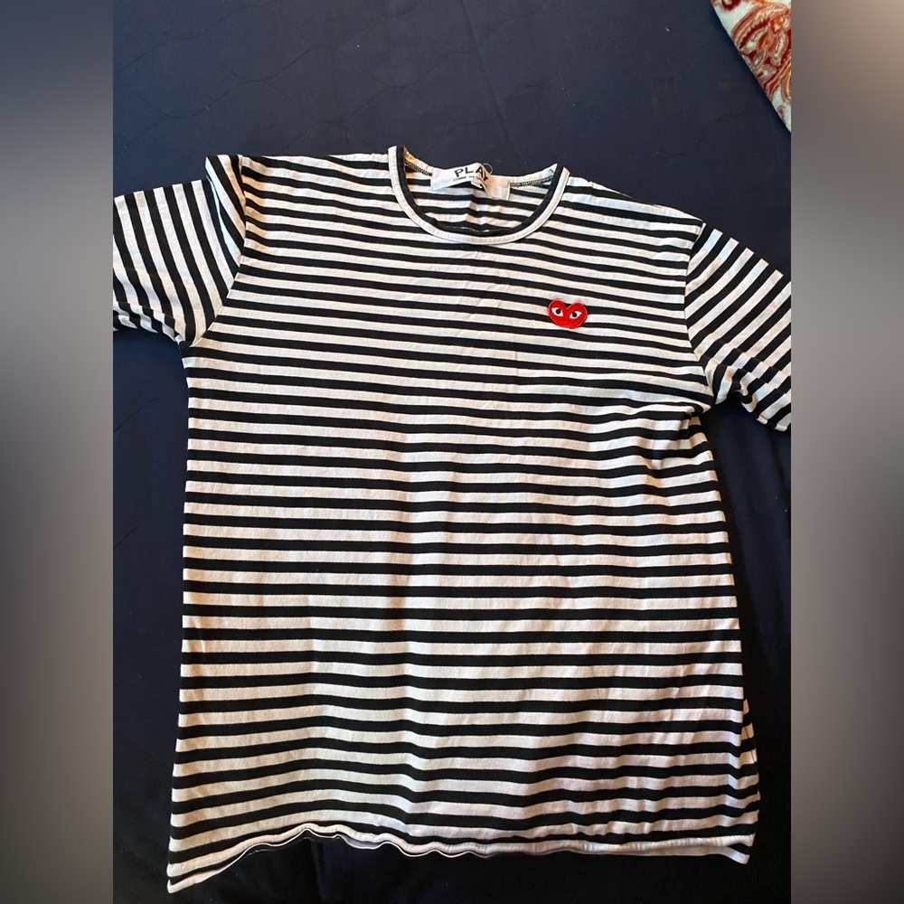 Striped L/S Comme Des Garçons Tee